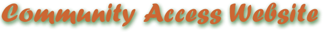 Community Access Website