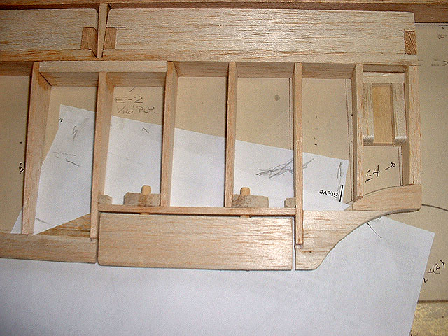 Added hardwood blocks for the elvator horns. Installed the trim tabs (not functional).